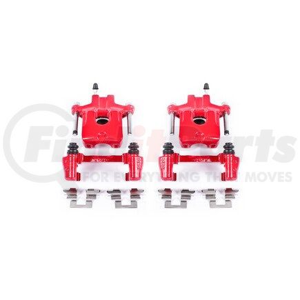 PowerStop Brakes S2696 Red Powder Coated Calipers