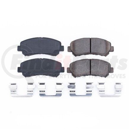 PowerStop Brakes 17-1374 Z17 EVOLUTION CERAMIC BRAKE PADS W/ HARDWARE