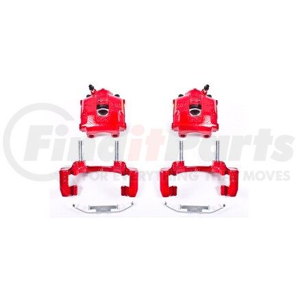 PowerStop Brakes S2640 Red Powder Coated Calipers