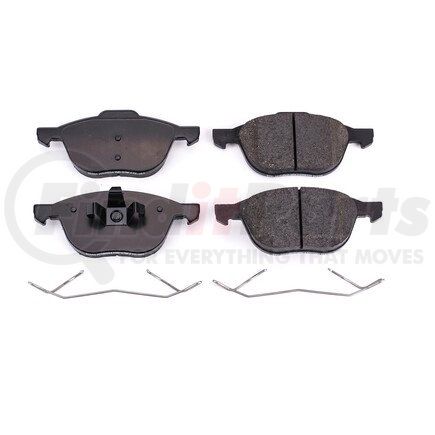 PowerStop Brakes 17-1044 Z17 EVOLUTION CERAMIC BRAKE PADS W/ HARDWARE