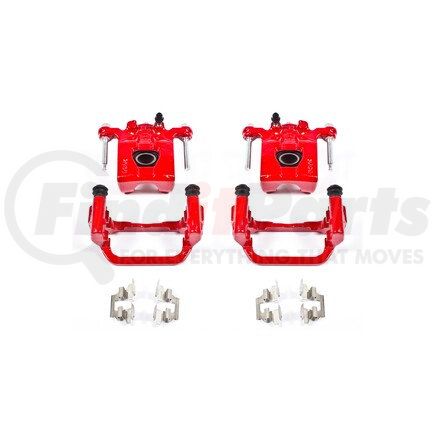 PowerStop Brakes S2780A Red Powder Coated Calipers