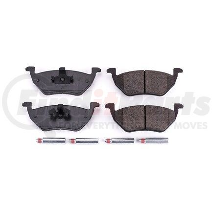 PowerStop Brakes 17-1055 Z17 EVOLUTION CERAMIC BRAKE PADS W/ HARDWARE