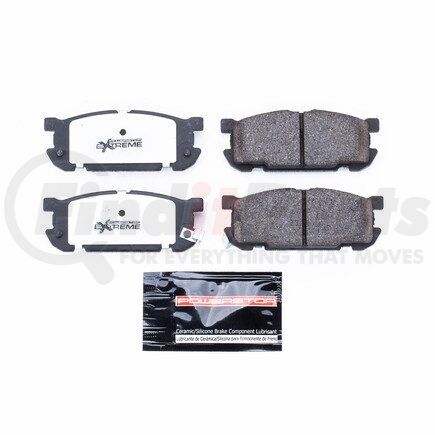 PowerStop Brakes Z26891 Z26 STREET PERFORMANCE CARBON-FIBER CERAMIC BRAKE PADS