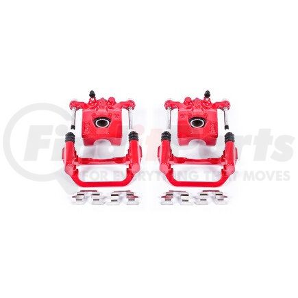 PowerStop Brakes S2780 Red Powder Coated Calipers