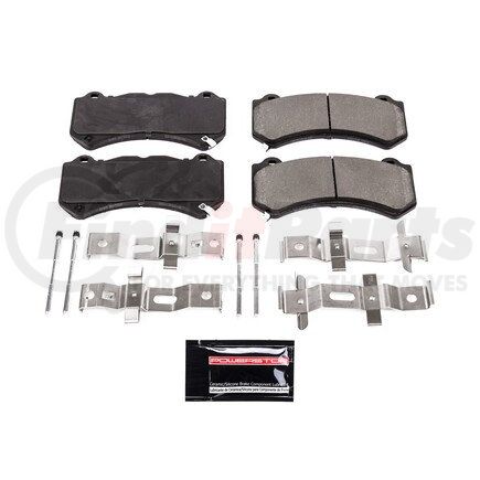 PowerStop Brakes Z23-1405 Z23 EVOLUTION SPORT CARBON-FIBER BRAKE PADS W/ HARDWARE