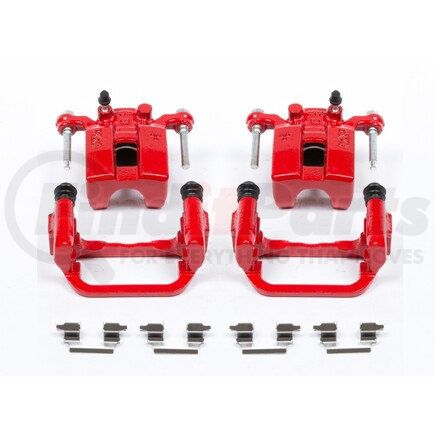 PowerStop Brakes S2792 Red Powder Coated Calipers