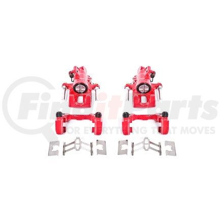PowerStop Brakes S2678 Red Powder Coated Calipers