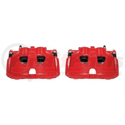 PowerStop Brakes S5236 Red Powder Coated Calipers