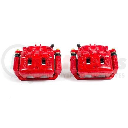 PowerStop Brakes S1948 Red Powder Coated Calipers