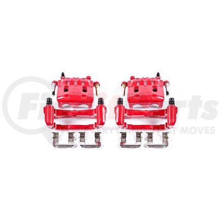 PowerStop Brakes S2682A Red Powder Coated Calipers