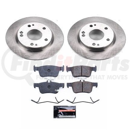 PowerStop Brakes TDBK7725 Track Day High-Performance Brake Pad and Rotor Kit