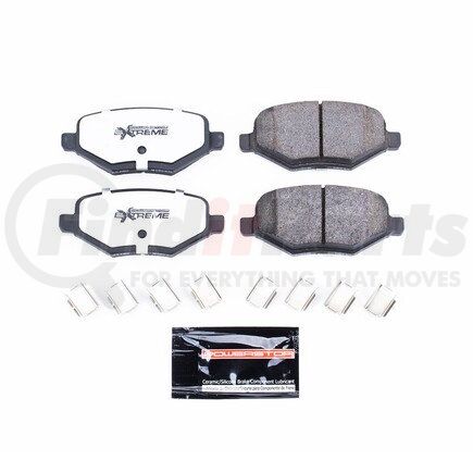 PowerStop Brakes Z361754 Z36 TRUCK & TOW CARBON-FIBER CERAMIC BRAKE PADS W/ HARDWARE