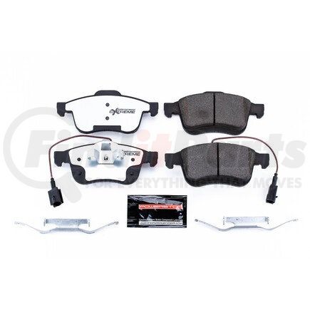 PowerStop Brakes Z361721A Z36 TRUCK & TOW CARBON-FIBER CERAMIC BRAKE PADS W/ HARDWARE
