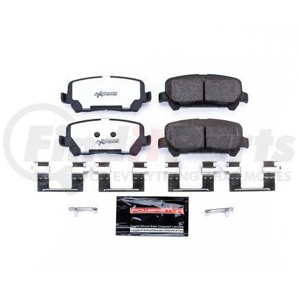 PowerStop Brakes Z361806 Z36 TRUCK & TOW CARBON-FIBER CERAMIC BRAKE PADS W/ HARDWARE