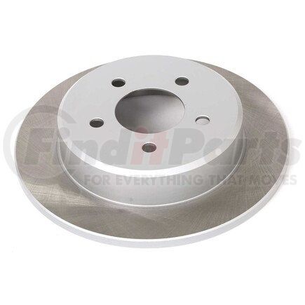 PowerStop Brakes AR8737SCR Disc Brake Rotor - Rear, Solid, Semi-Coated for 97-07 Chrysler Town & Country