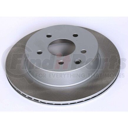 PowerStop Brakes JBR1106SCR Disc Brake Rotor - Rear, Vented, Semi-Coated for 03-05 Infiniti G35
