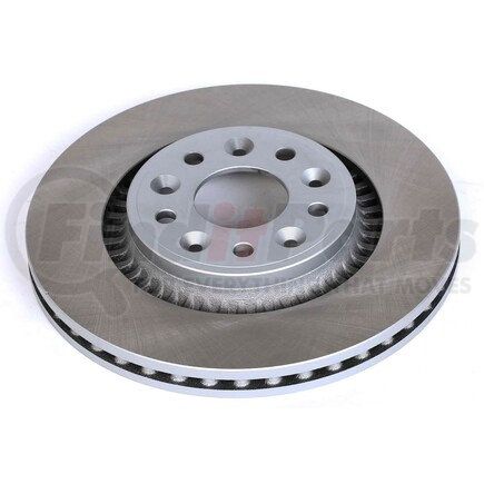 PowerStop Brakes AR8179SCR Disc Brake Rotor - Front, Vented, Semi-Coated for 2005-2007 Ford Five Hundred