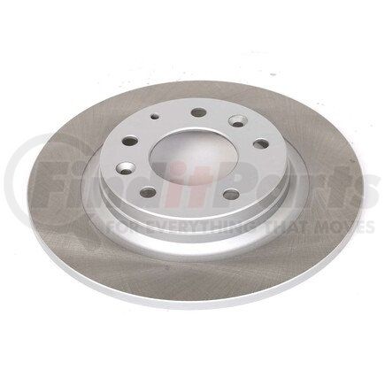 PowerStop Brakes JBR999SCR Disc Brake Rotor - Rear, Solid, Semi-Coated for 2006 - 2012 Ford Fusion