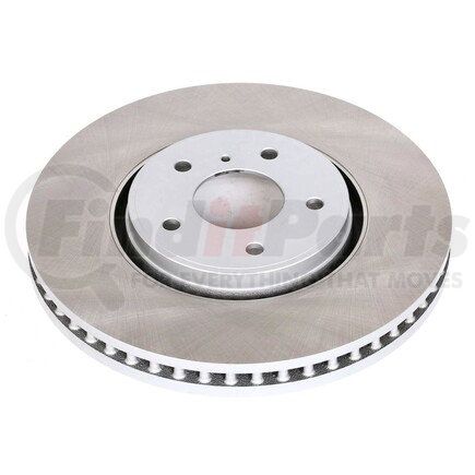 PowerStop Brakes JBR1192SCR Disc Brake Rotor - Front, Vented, Semi-Coated for 2006 - 2012 Infiniti FX35