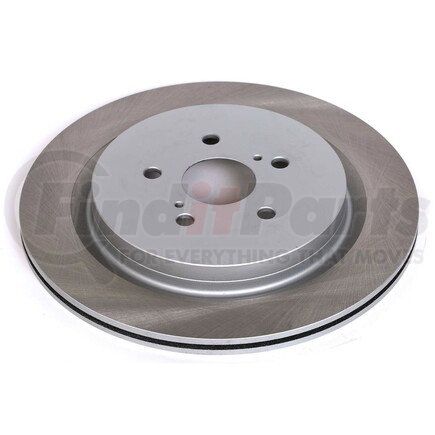 PowerStop Brakes JBR1737SCR Disc Brake Rotor - Rear, Vented, Semi-Coated for 16-21 Lexus RX350