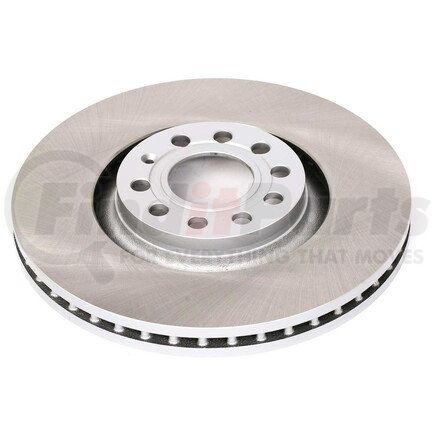 PowerStop Brakes EBR637SCR Disc Brake Rotor - Front, Vented, Semi-Coated for 2006 - 2009 Audi A4