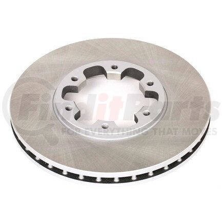 PowerStop Brakes JBR756SCR Disc Brake Rotor - Front, Vented, Semi-Coated for 03-04 Nissan Frontier