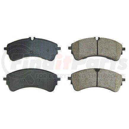 PowerStop Brakes 16-2388 Disc Brake Pad Set - Rear, Ceramic, for 2021 - 2022 Ford Transit