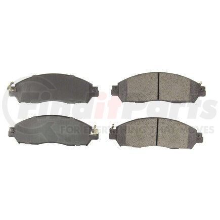 PowerStop Brakes 16-2138 Z16 EVOLUTION CERAMIC BRAKE PADS