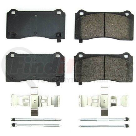 PowerStop Brakes 17-2195 Z17 EVOLUTION CERAMIC BRAKE PADS W/ HARDWARE
