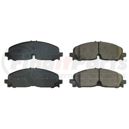 PowerStop Brakes 16-2371 Z16 EVOLUTION CERAMIC BRAKE PADS