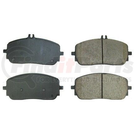 PowerStop Brakes 16-2209 Z16 EVOLUTION CERAMIC BRAKE PADS