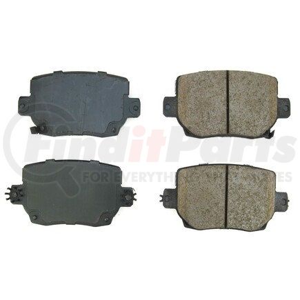 PowerStop Brakes 16-2387 Z16 EVOLUTION CERAMIC BRAKE PADS