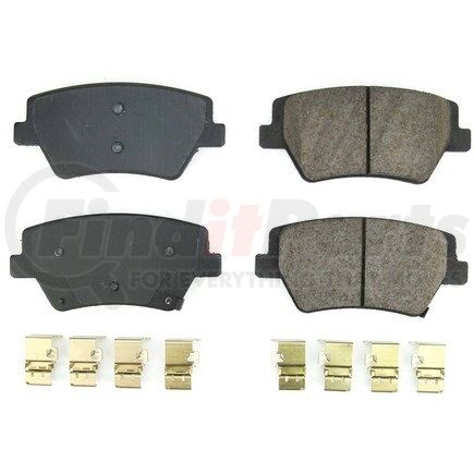 PowerStop Brakes 17-2377 Z17 EVOLUTION CERAMIC BRAKE PADS W/ HARDWARE