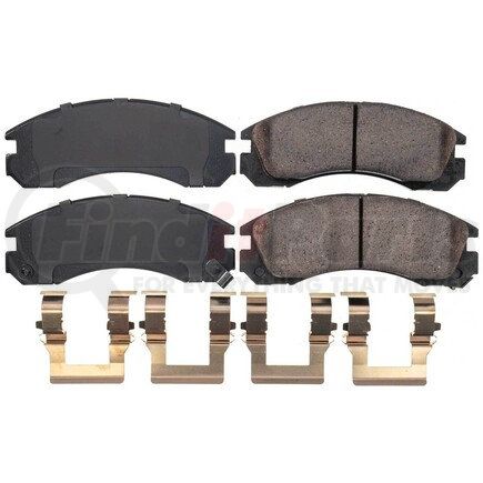 PowerStop Brakes 17-530N Z17 EVOLUTION CERAMIC BRAKE PADS W/ HARDWARE