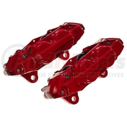 PowerStop Brakes S15020 Red Powder Coated Calipers