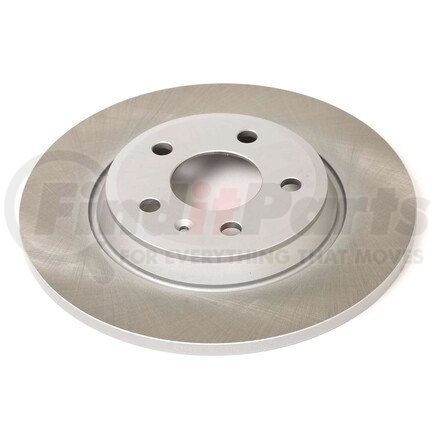 PowerStop Brakes EBR1007SCR Disc Brake Rotor - Rear, Solid, Semi-Coated for 2009 - 2020 Audi A4