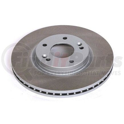 PowerStop Brakes JBR1533SCR Disc Brake Rotor - Front, Vented, Semi-Coated for 10-12 Hyundai Santa Fe