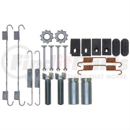 ACDelco 18K2098 Parking Brake Hardware Kit - Inc. Springs, Pins, Retainers, Caps, Hardware, Grease