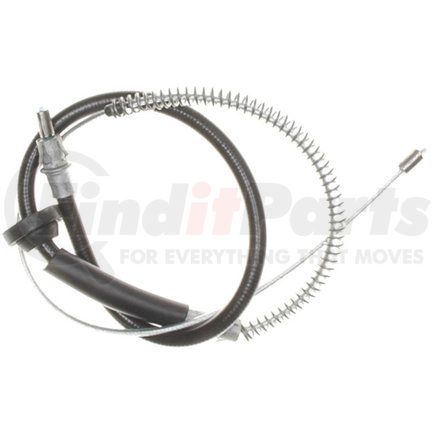ACDelco 18P1701 Parking Brake Cable - Front, 46.60", Fixed Wire Stop End, Steel