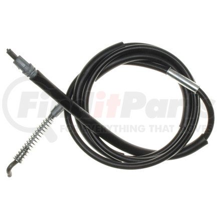 ACDelco 18P2524 Parking Brake Cable - Rear, 92.80", Fixed Wire Stop End 1, Rod End 2, Steel