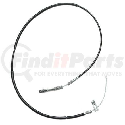 ACDelco 18P2760 Parking Brake Cable - Rear, 88.60", Fixed Wire Stop End 1, Eyelet End 2, Steel