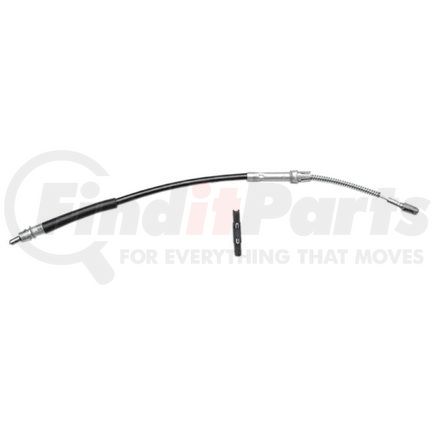 ACDelco 18P872 Parking Brake Cable - Rear, 21.80", Eyelet End 1, Fixed Wire Stop End 2, Steel