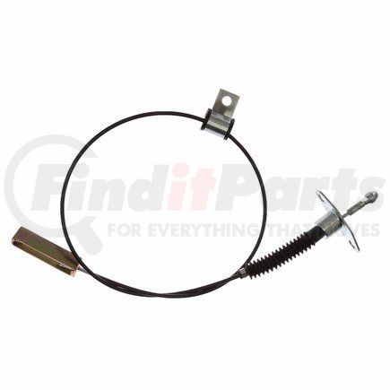 ACDelco 18P97081 Parking Brake Cable - Rear Driver Side, Black, EPDM Rubber, Specific Fit