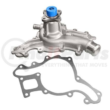 ACDelco 252-138 Engine Water Pump - 4 Hub Holes, Grey Iron, Standard Impeller, 10 Vane