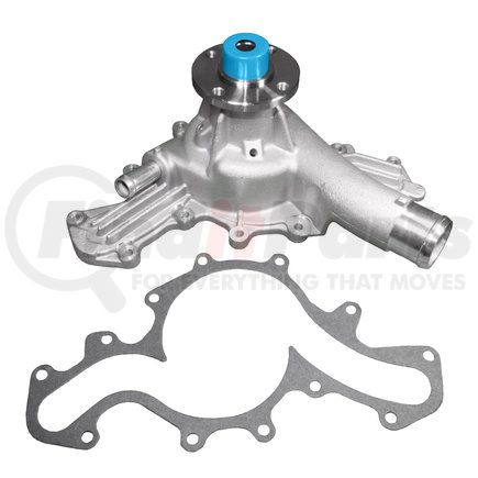 ACDelco 252-687 Engine Water Pump - 4 Hub Holes, Grey Iron, Reverse Impeller, 10 Vane