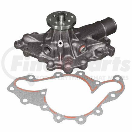 ACDelco 252-717 Engine Water Pump - 8 Hub Holes, Grey Iron, Reverse Impeller, 6 Vane