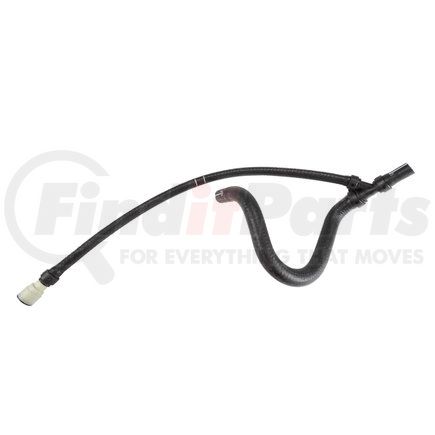 ACDelco 25806518 Engine Coolant Reservoir Hose - Black, Molded Shape, Rubber Material