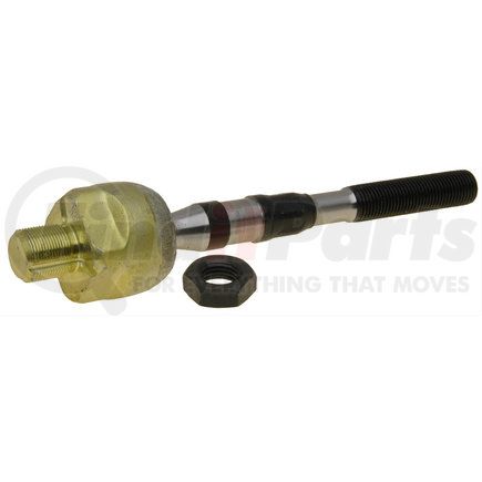 ACDelco 45A10008 Steering Tie Rod End - Inner, Male, Black/Natural, Steel, with Castle Nut