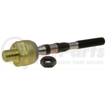 ACDELCO 45A10008 Steering Tie Rod End - Inner, Male, Black/Natural, Steel, with Castle Nut