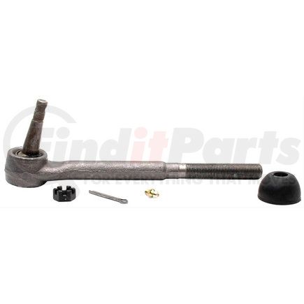 ACDelco 46A0197A Steering Tie Rod End - 0.625" Male, Natural, Plain, Steel, with Castle Nut